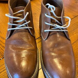 St. John's Bay Tan Leather Chukka Boots